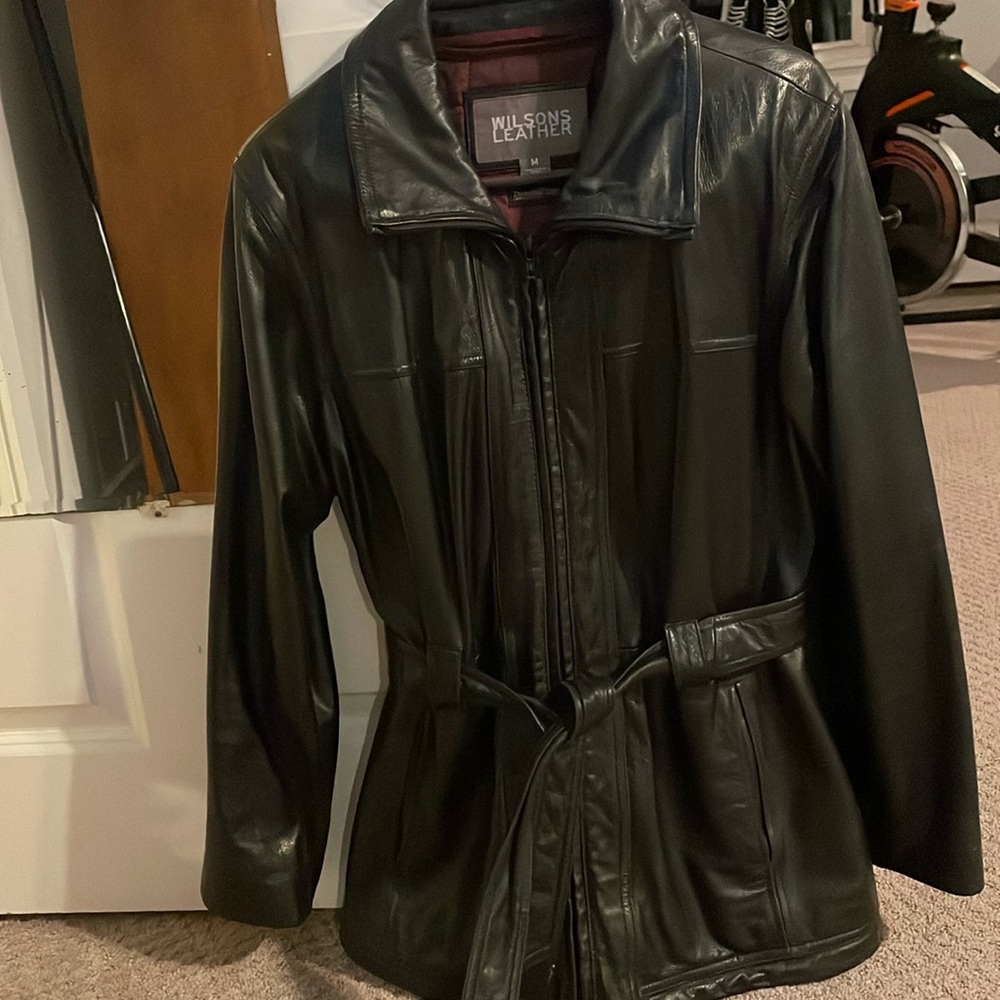 Vintage 1980s Wilson leather jacket